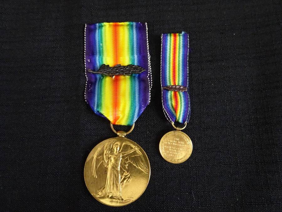 WW1 Victory Medal 1914 -1919 Set of Two (Unnamed)