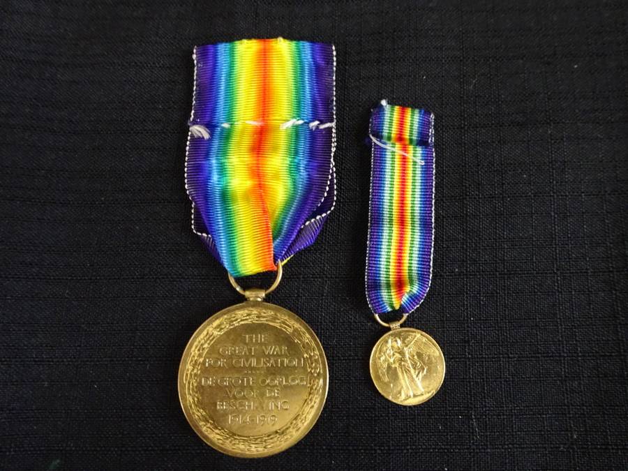 WW1 Victory Medal 1914 -1919 Set of Two (Unnamed)