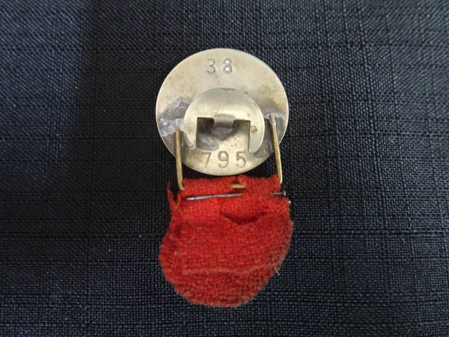 WW2: SADF: On Service - Op Diens Badge No 38 - 795