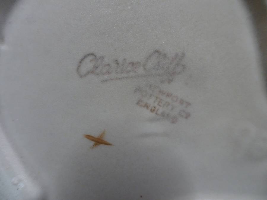 Stunning Vintage 1950`s Clarice Cliff Newport Pottery Indian Tree Pattern Vase Made In England