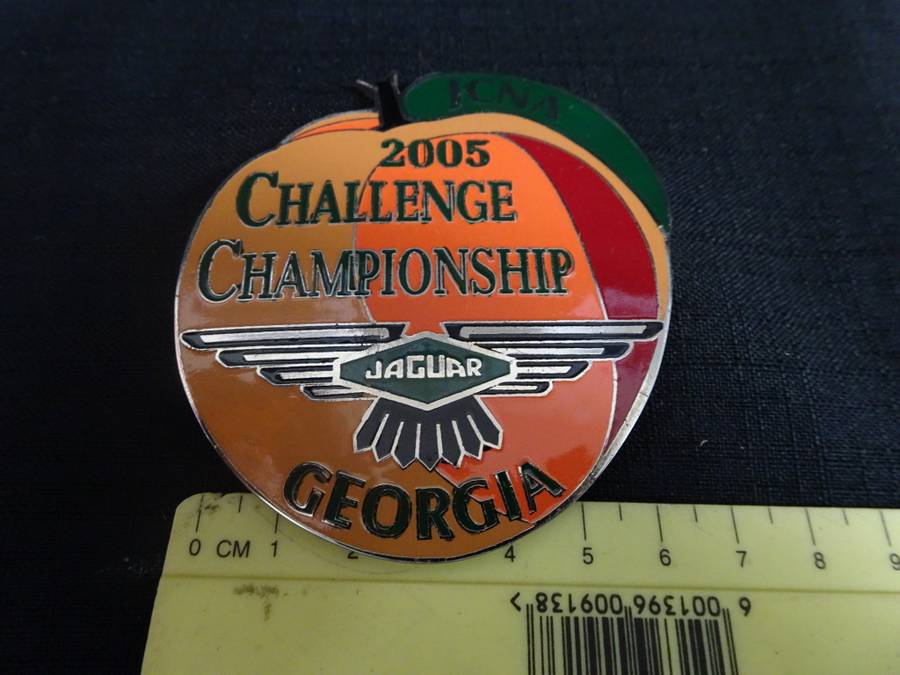 JCNA Georgia Jaguar Challenge Championship 2005 Car Badge (H - 8cm / B - 7cm)