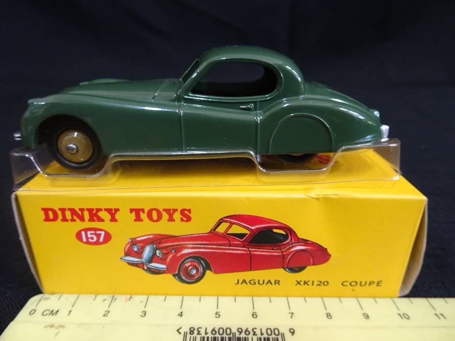 Dinky Toys Jaguar No 157 Made By DeAgostine Mattel In Original Box (L : 9.5cm)