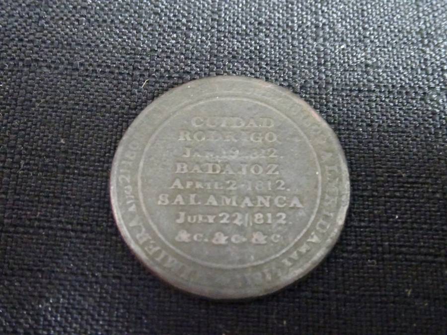 1812 Half Penny Wellington Peninsular Token To Salamanca