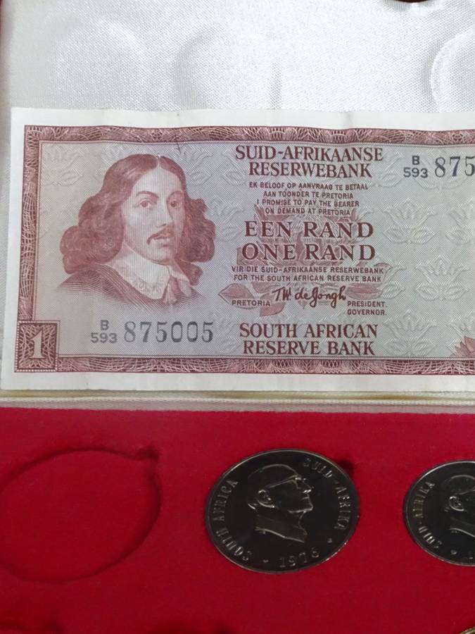 Collection Of South Africa And Other Coins + Germany Stamps
