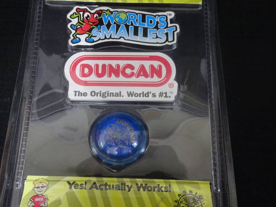 Duncan The Original. World`s #1, World`s Smallest YO - YO And String Still In Sealed Package
