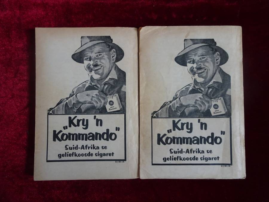 Ses Vintage 1950`s Die Swart Luiperd Reeks - Slap Hand Boekies (Sien Beskrywing)