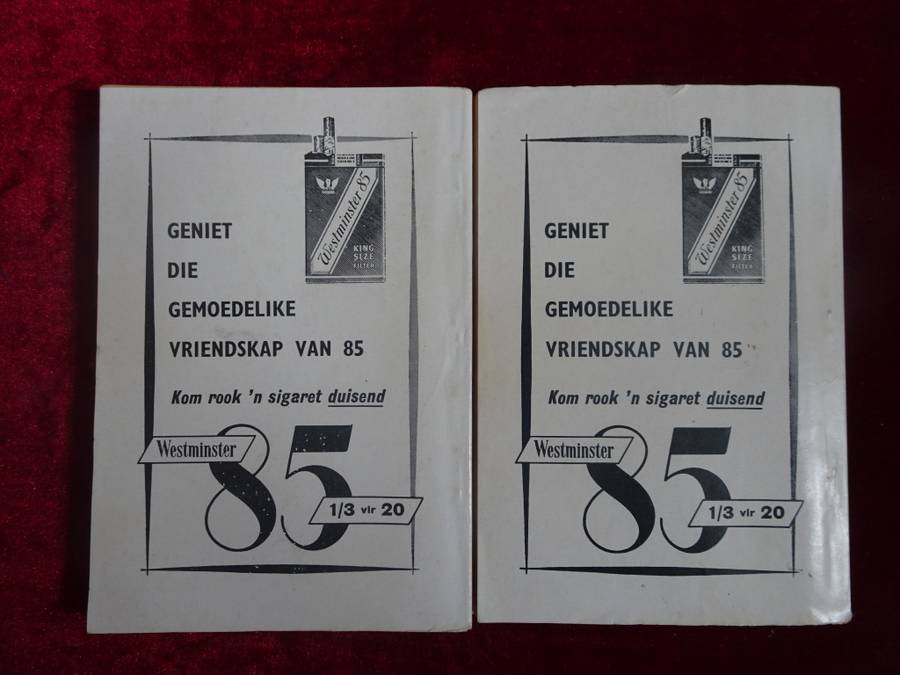 Ses Vintage 1950`s Die Swart Luiperd Reeks - Slap Hand Boekies (Sien Beskrywing)