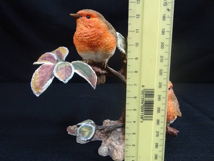 Vintage Limited Edition Coalport Robin Redbreast Frosty Morning Bird Collection - Number 3788/4950