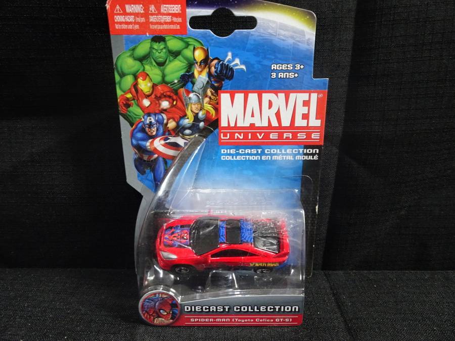 Marvel Universe Die Cast Collection Spider-Man (Toyota Celica GT-S) Still Sealed