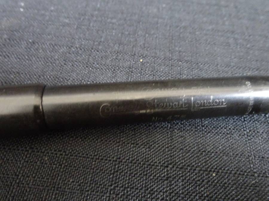 The Conway Stewart London Fountain Pen No 475 With 14ct Gold Nip - Made In England - See Description