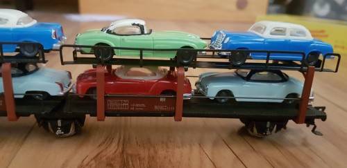 Fleischmann Car Carrier Wagon