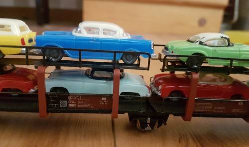 Fleischmann Car Carrier Wagon