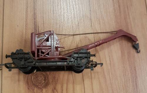 Hornby Railways Brakedown Crane with Workman's Coach