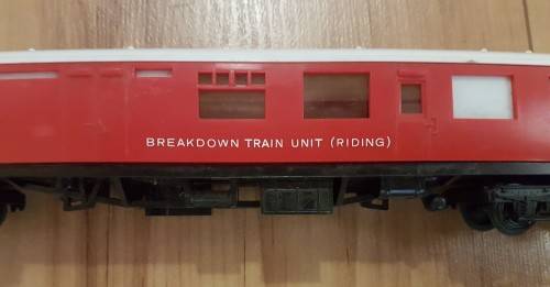 Hornby Railways Brakedown Crane with Workman's Coach
