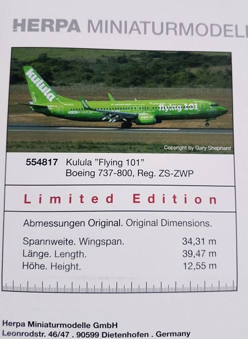 Kulula Boeing 737-800