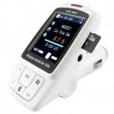 Car MP3 MP4 Player with FM Transmitter (White)