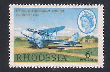RHODESIA. SACC 161. VARIETY. " DOUBLE PROPELLA" UMM. GOOD VALUE.