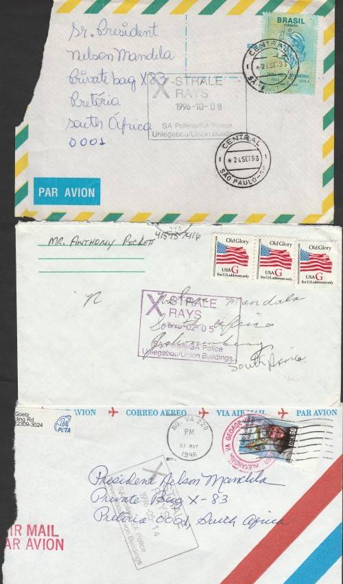 MANDELA MEGA LOT OF BOOKLETS, ADDRESSED ENVELOPES, COVERS, MINI SHEETS, PHONE CARDS ETC. AWESOME LOT