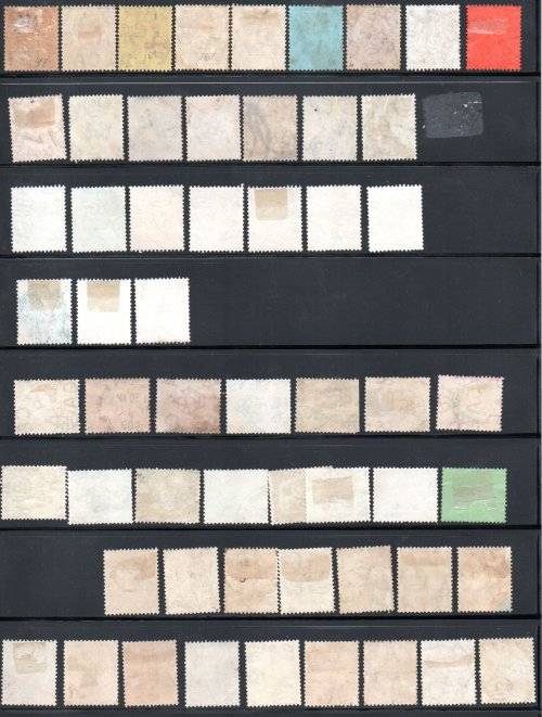 MALAYSIA/STATES SELECTION OF MINT AND USED ON CARD. AS PER SCANS. UNCHECKED. GOOD VALUE LOT.