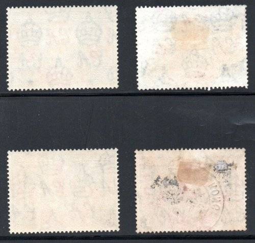 HONG KONG 1946 VICTORY ISSUE UMM AND USED. AS PER SCANS. NICE ITEMS.