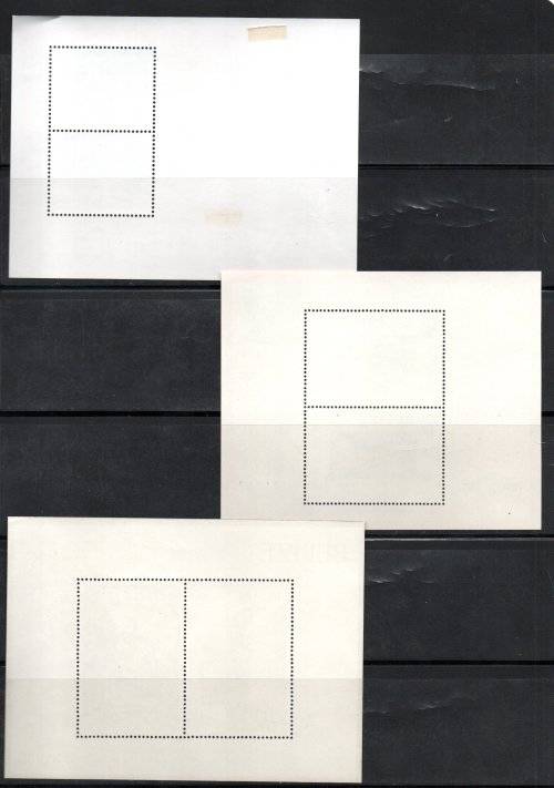 BELIZE SELECTION OF MINT MINI SHEETS. AS PER SCANS. LOVELY ITEMS.