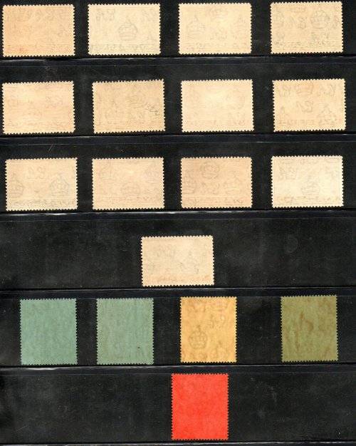 NYASALAND 1938-44 UMM SET OF (X18). SG130/43. AS PER SCANS. GREAT SET. CV GBP 200+.