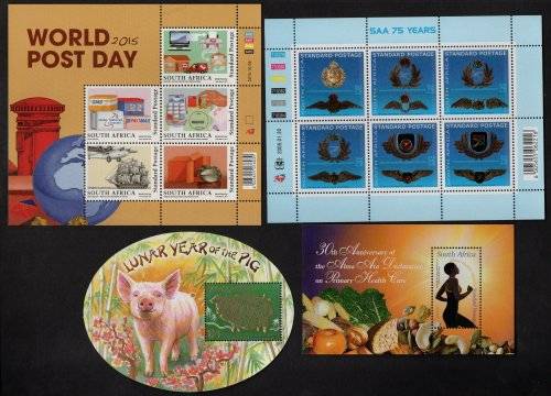 RSA SELECTION OF UMM MINI SHEETS/SHEETLETS ETC. AS PER SCANS. GOOD FACE VALUE. READ.