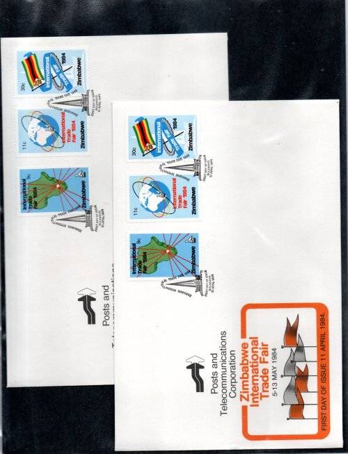 IDEAL RING BINDER WITH ZIMBABWE FDCs (MANY DUPLICATED) ETC. AS PER (X30) SCANS. NB: PLEASE READ!