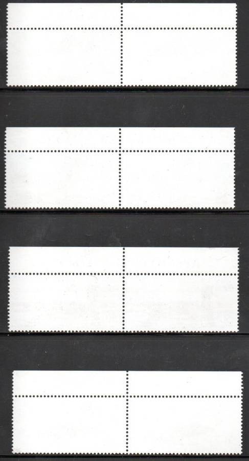 ABKHAZIA 1994 BIRDS UMM SELECTION OF MARGINAL PAIRS. AS PER SCANS. NICE ITEMS.