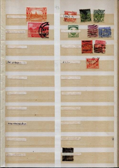 OLD LIGHTHOUSE ALBUM 2ND HAND WITH MIXED WORLD ODDS. AS PER SCANS. NB: PLEASE READ BELOW!!!