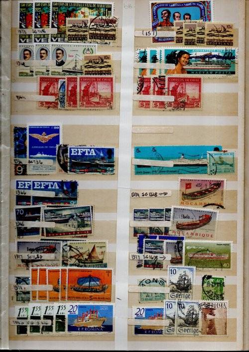 OLD LIGHTHOUSE ALBUM 2ND HAND WITH MIXED WORLD ODDS. AS PER SCANS. NB: PLEASE READ BELOW!!!