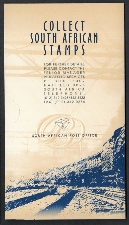 RSA 1998 THE BLUE TRAIN MINT BOOKLET (BOOKLET NO 40). TOTAL CV R500. NICE ITEM.