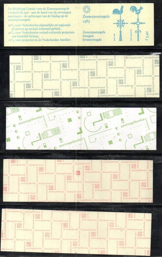 NETHERLANDS (ODD ANTILLES) SELECTION OF (X29) MINT AND COMPLETE BOOKLETS. AS PER SCANS. GREAT LOT.