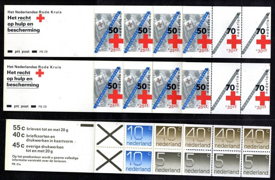 NETHERLANDS (ODD ANTILLES) SELECTION OF (X29) MINT AND COMPLETE BOOKLETS. AS PER SCANS. GREAT LOT.