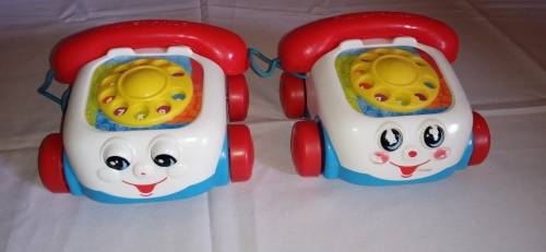 >>> 2 x Fisher Price Toy Telephone`s Collectables <<<