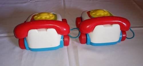 >>> 2 x Fisher Price Toy Telephone`s Collectables <<<