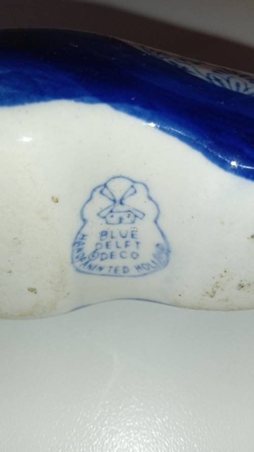 ***A Must Have Blue Delft Deco Clog And a Antique Fruit Slicer ***