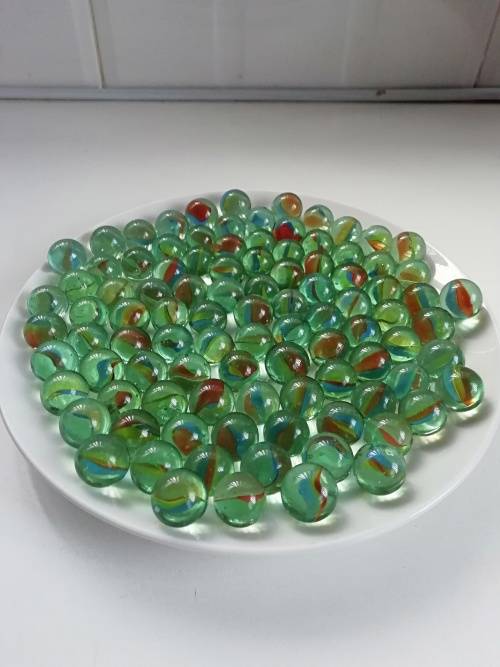 A Must Have 100 x Vintage Marble`s Still in Mint Condition