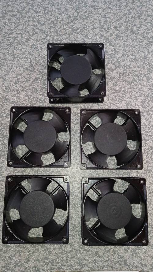 A must Have 5 x Fan Units For Biltong Cabinets or Data Cabinets Very Strong Fans