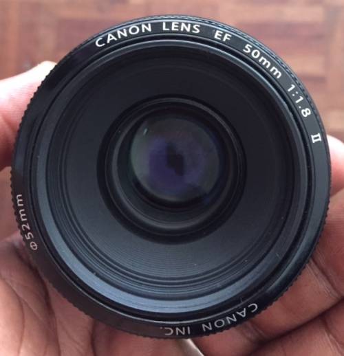CANON 50mm 1:1.8 II Lens