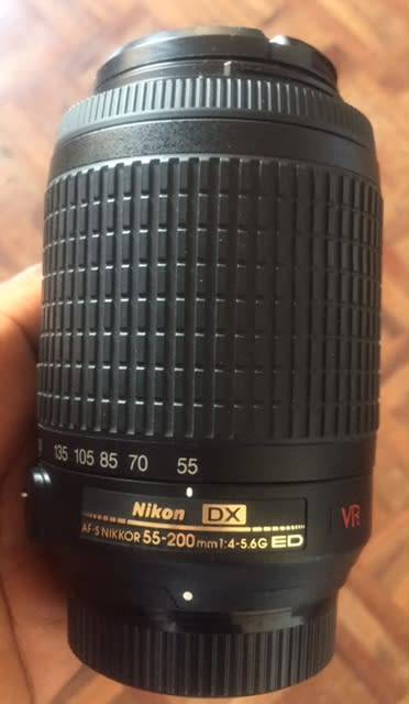 Nikon AF-S DX NIKKOR 55-200 mm 1:4-5.6G ED VR Lens