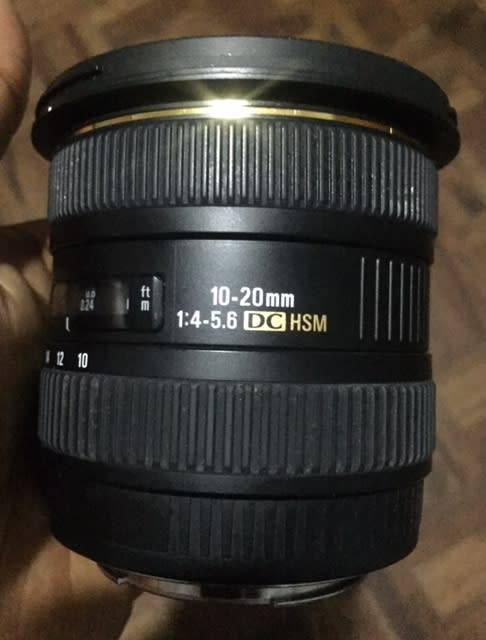 Sigma 10-20mm f/4-5.6 EX DC HSM Lens for Canon Digital SLR Cameras - WIDE ANGLE
