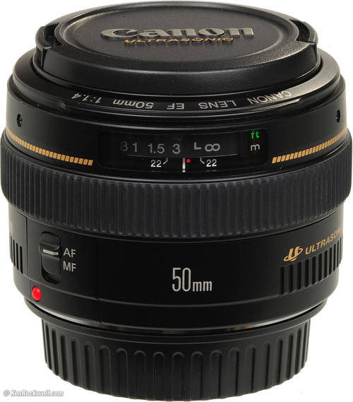 Canon lens 50mm 1:1.4 Ultrasonic