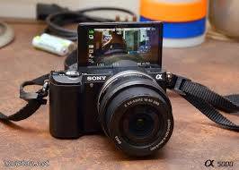 Sony Alpha 5000 Mirrorless - 20.1Megapixels + 16-50 OSS Lens