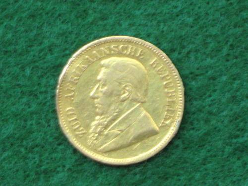 1897 ZAR Half Pond  F ( Good filler)