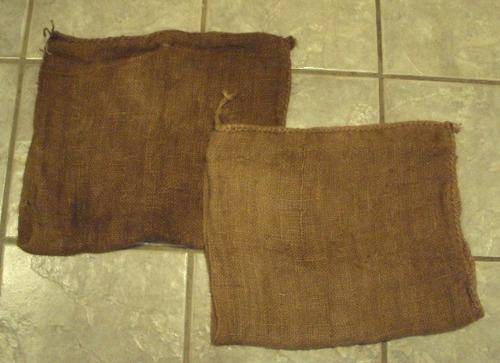2 Old Hessian Bags
