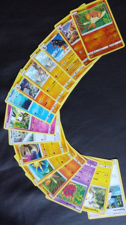 Pokemon Moon & Sun Playing Cards