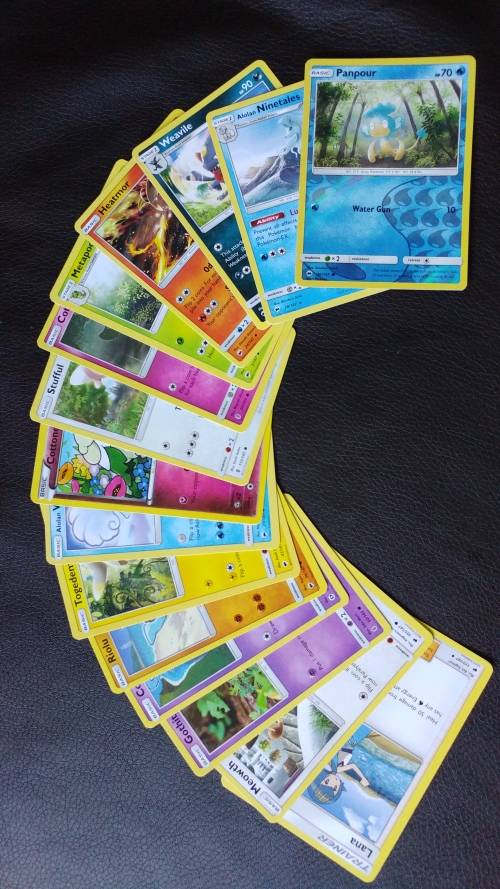 Pokemon Moon & Sun Playing Cards