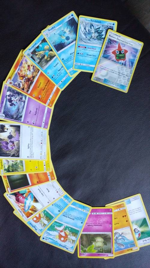 Pokemon Moon & Sun Playing Cards