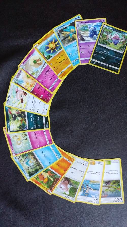 Pokemon Moon & Sun Playing Cards